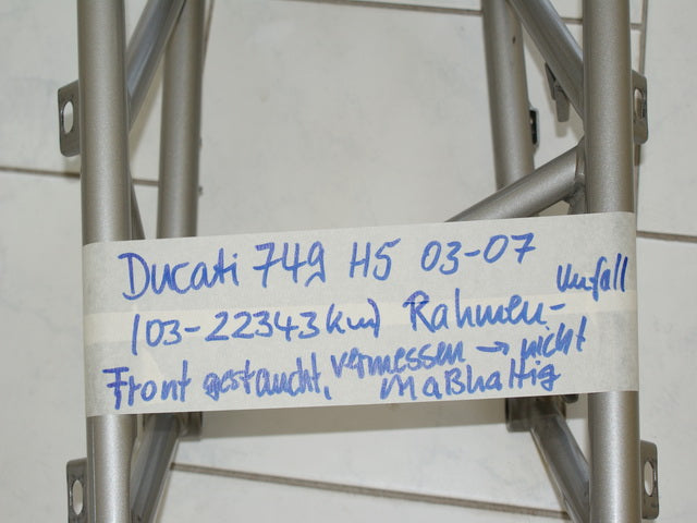 DUCATI 749 RAHMEN & BRIEF FRAME