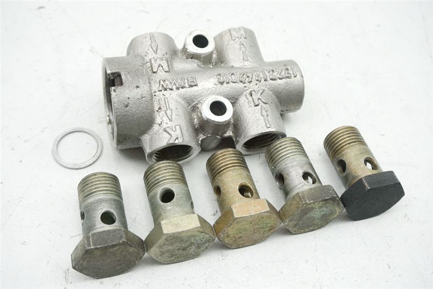 BMW R 1100 RT 259 DISTRIBUIDOR TUBERÍAS DE ACEITE TORNILLOS HUECOS