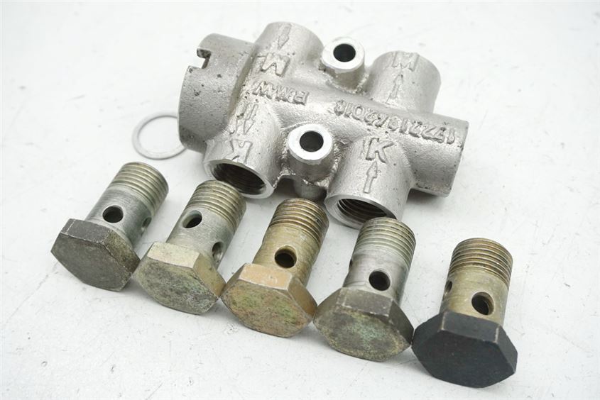 BMW R 1100 RT 259 DISTRIBUIDOR TUBERÍAS DE ACEITE TORNILLOS HUECOS