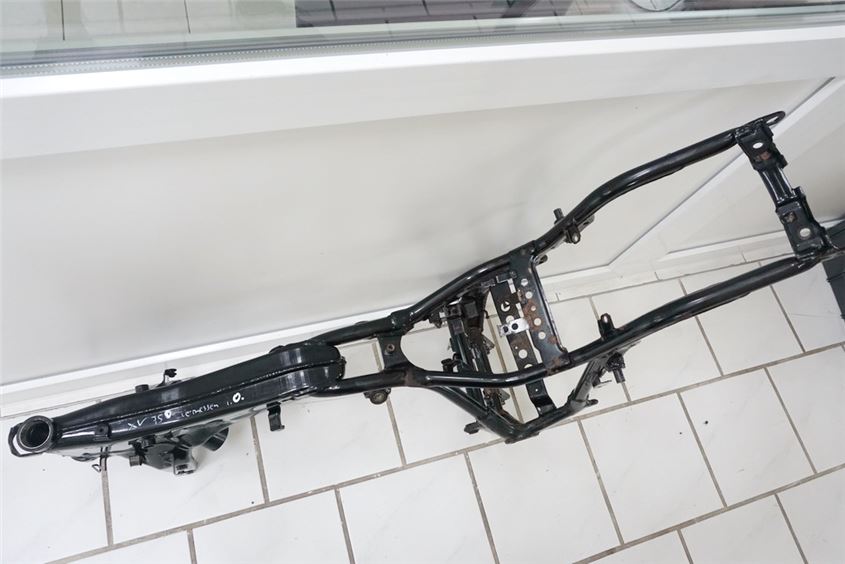 YAMAHA XV 750 3AL VIRAGO FRAME & REGISTRATION - MEASUREMENT PROTOCOL