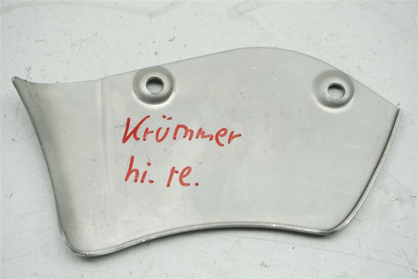 YAMAHA BT 1100 BULLDOG RP05 ABDECKUNG KRÜMMER RECHTS HINTEN HITZESCHUTZ COVER