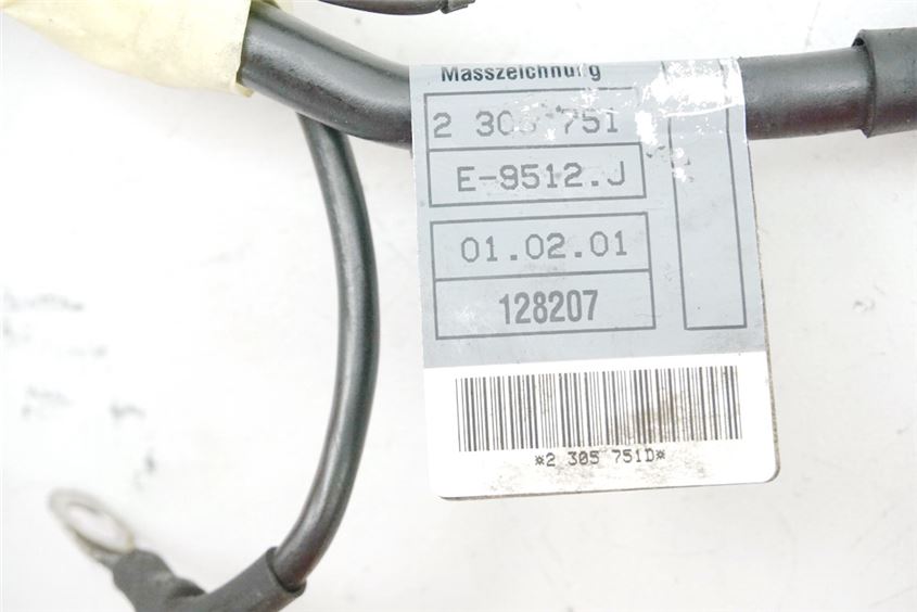 BMW K 1200 RS K12 CABLE DE MASA CABLE NEGATIVO
