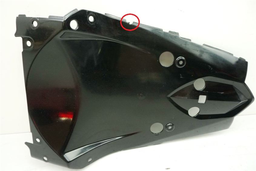 KAWASAKI Z 1000 ABS ZRT00B TAIL UNDER-FAIRING COVER TRIM