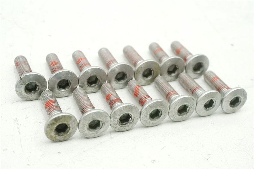 KAWASAKI Z 1000 ABS ZRT00B BRAKE DISC BOLTS FRONT & REAR