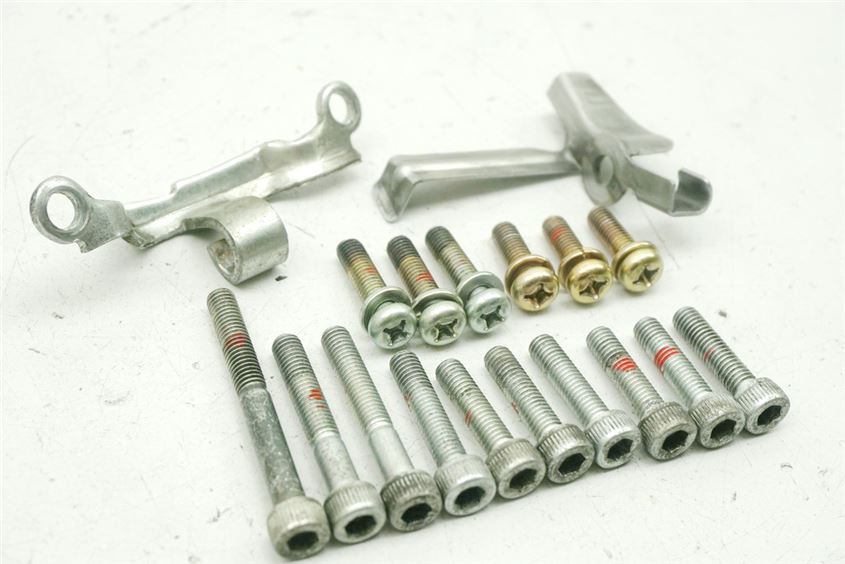 YAMAHA XV 535 VIRAGO SCHRAUBEN LIMADECKEL STATOR MOTORDECKEL