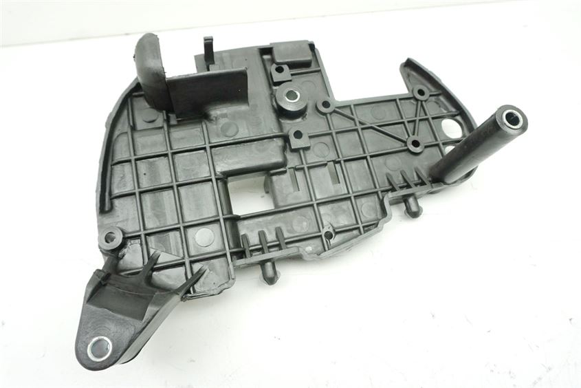 YAMAHA XV 1100 3LP VIRAGO BRACKET CHROME COVER LEFT AIRBOX LID BRACKET