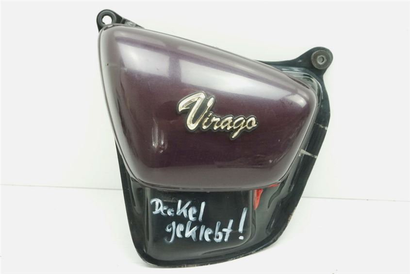 YAMAHA XV 1100 3LP VIRAGO TAPA LATERAL IZQUIERDA CUBIERTA TAPA DEPÓSITO DEPÓSITO ADICIONAL