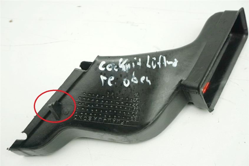 HONDA GL 1500 SE SC22 B GOLDWING CONDUCTO AIRE DERECHO SUPERIOR CAJA DE AIRE