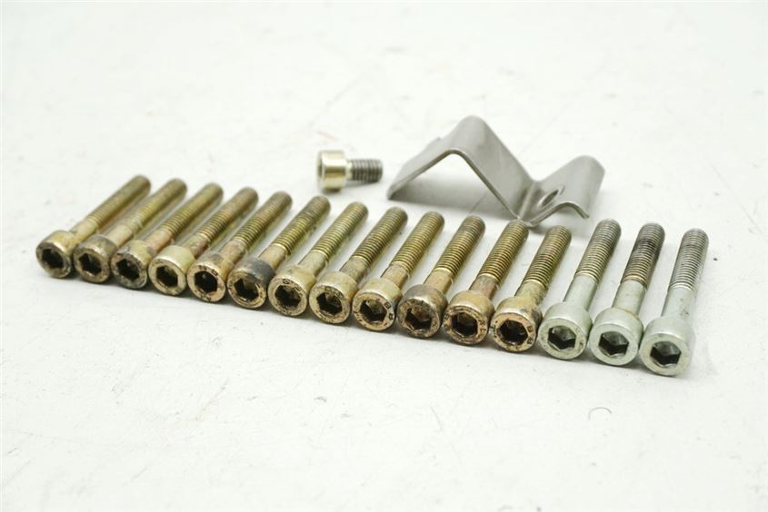 APRILIA ETV 1000 CAPONORD SCREWS GENERATOR COVER ENGINE COVER STATOR