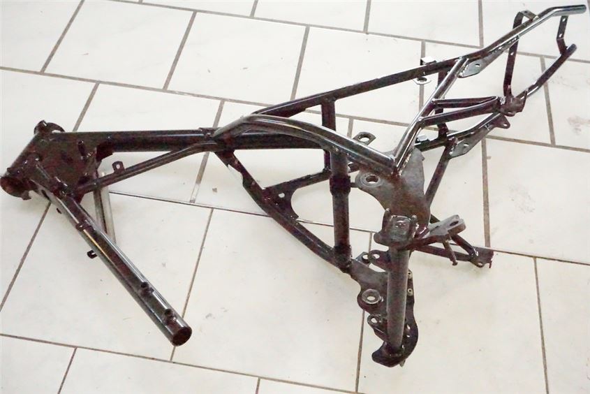 MZ / MUZ SX 125 SNZ1SX (SM) RAHMEN & BRIEF - UNFALLFREI & VERMESSUNGSPROTOKOLL