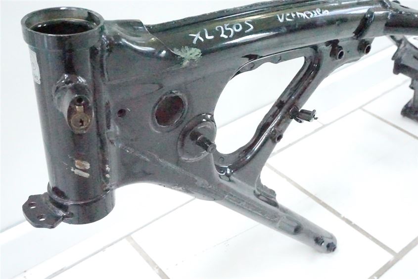 HONDA XL 250 S RAHMEN & BRIEF FRAME - VERMESUNGSPROTOKOLL