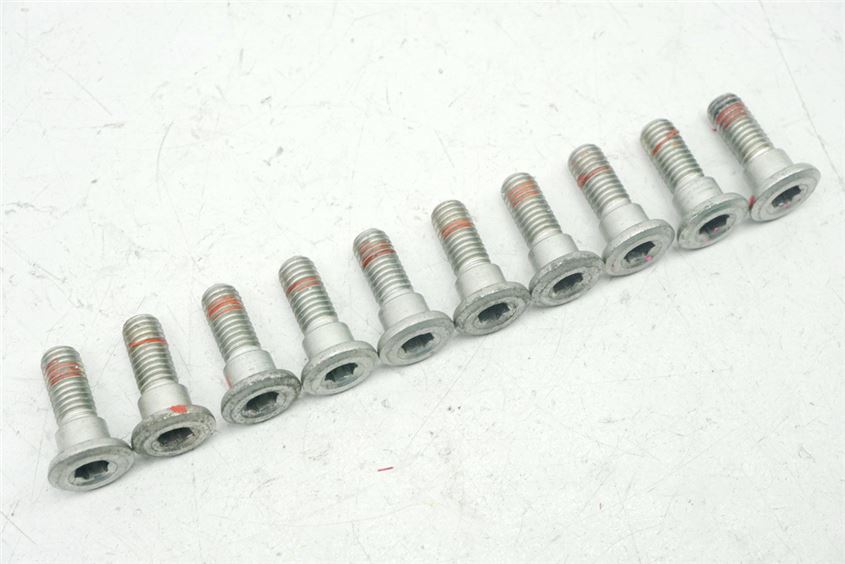 HONDA CBR 125 R JC39 TORNILLOS DISCOS DE FRENO DELANTEROS Y TRASEROS