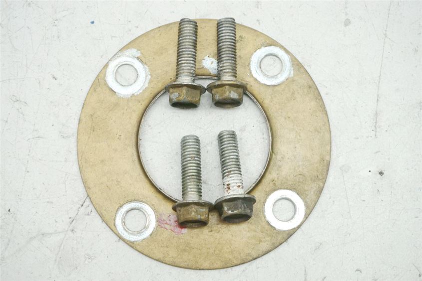 KAWASAKI Z 440 KZ 440 A SCHRAUBEN BREMSSCHEIBE VORN HALTER PLATTE