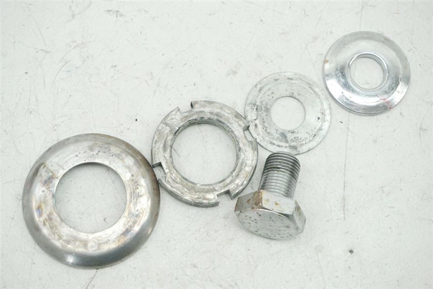 KAWASAKI Z 440 KZ 440 A D MUTTER SICHERUNG LENKKOPF SCHRAUBE GABELBRÜCKE