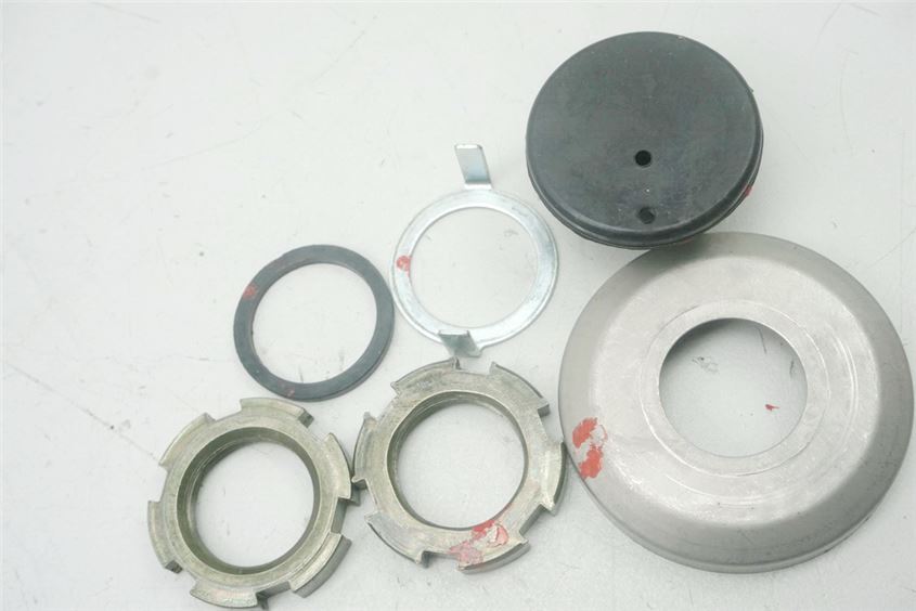 YAMAHA XJ 600 S RJ01 DIVERSION TUERCA DE SEGURIDAD DIRECCIÓN TIJA INFERIOR HORQUILLA