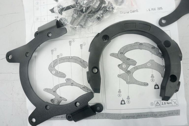 YAMAHA TRACER 900 AB 2016 ADAPTER-KIT FÜR TANKRUCKSACK-MONTAGERING 2PP-FTBAD-00