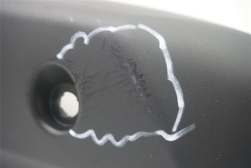 YAMAHA YZF R1 RN22 RN221 ABDECKUNG AUSPUFF RECHTS COVER VERKLEIDUNG DECKEL