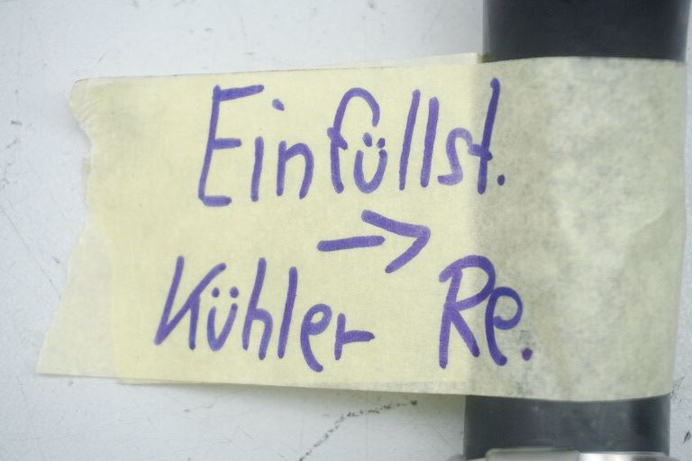 HONDA CB 500 PC32 KÜHLERSCHLAUCH EINFÜLLSTUTZEN -> KÜHLER RECHTS