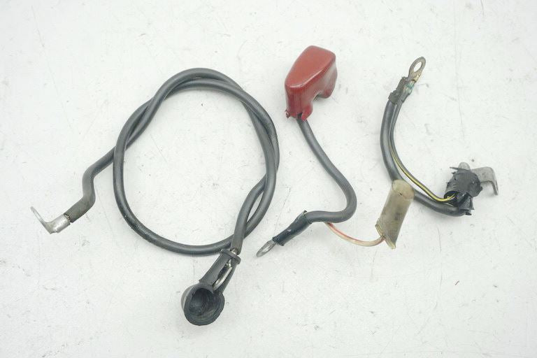 KAWASAKI Z 440 KZ 440 D CABLE DE ARRANQUE CABLE DE MASA CABLE POSITIVO