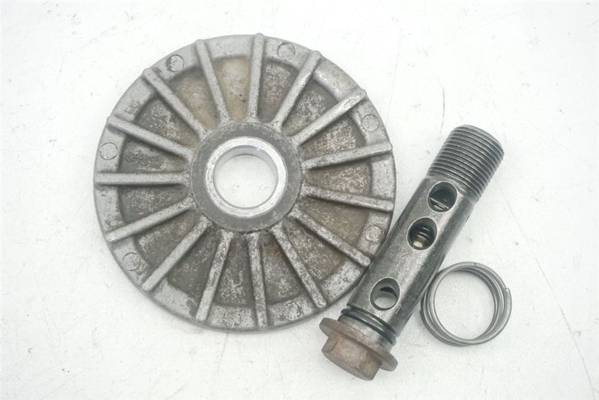 KAWASAKI Z 440 KZ 440 D TAPA FILTRO DE ACEITE SOPORTE FILTRO DE ACEITE CARCASA TORNILLO