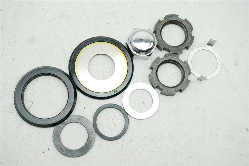 YAMAHA FZ6 S RJ14 S2 MUTTER LENKKOPF SICHERUNG GABELBRÜCKE