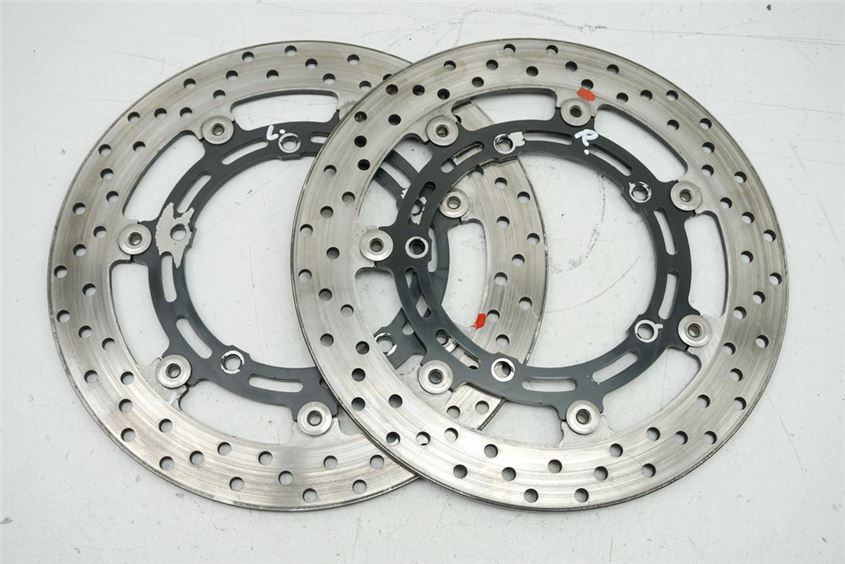 YAMAHA FZ6 S RJ14 S2 DISCOS DE FRENO DELANTEROS - PAR - APROX. 4,9 MM