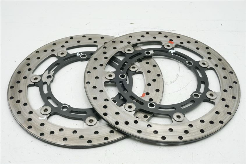 YAMAHA FZ6 S RJ14 S2 DISCOS DE FRENO DELANTEROS - PAR - APROX. 4,9 MM