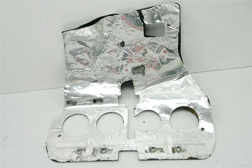 YAMAHA FJ 1200 3YA HITZEBLECH VERGASER MOTOR MATTE GUMMI ABDECKUNG COVER