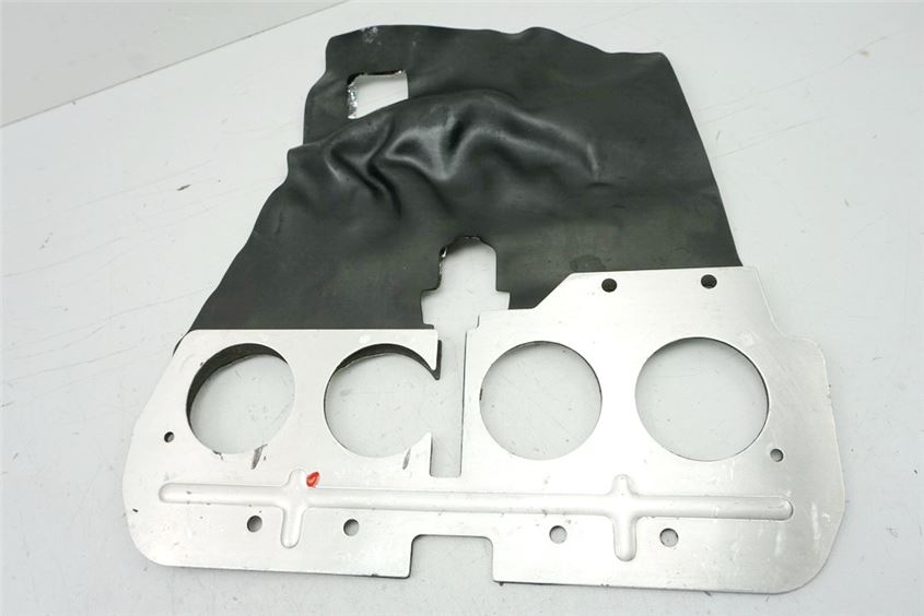 YAMAHA FJ 1200 3YA HITZEBLECH VERGASER MOTOR MATTE GUMMI ABDECKUNG COVER