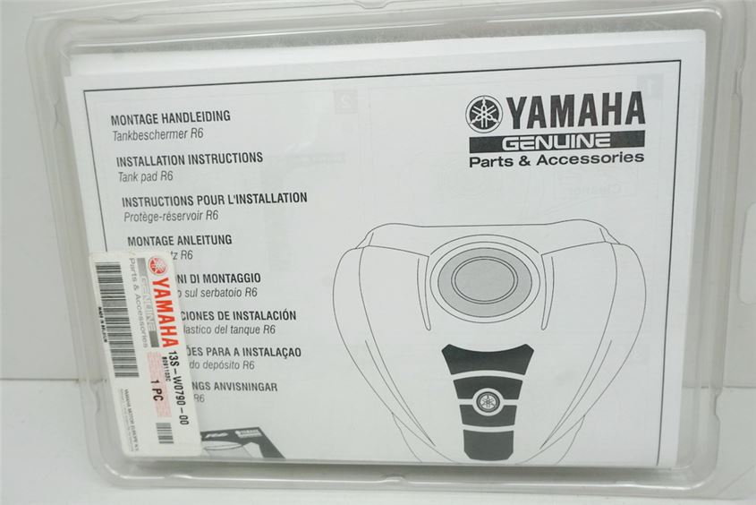 YAMAHA YZF- R 6 CUBIERTA PROTECTOR DE DEPÓSITO - 13S-W0790-00 - NUEVO