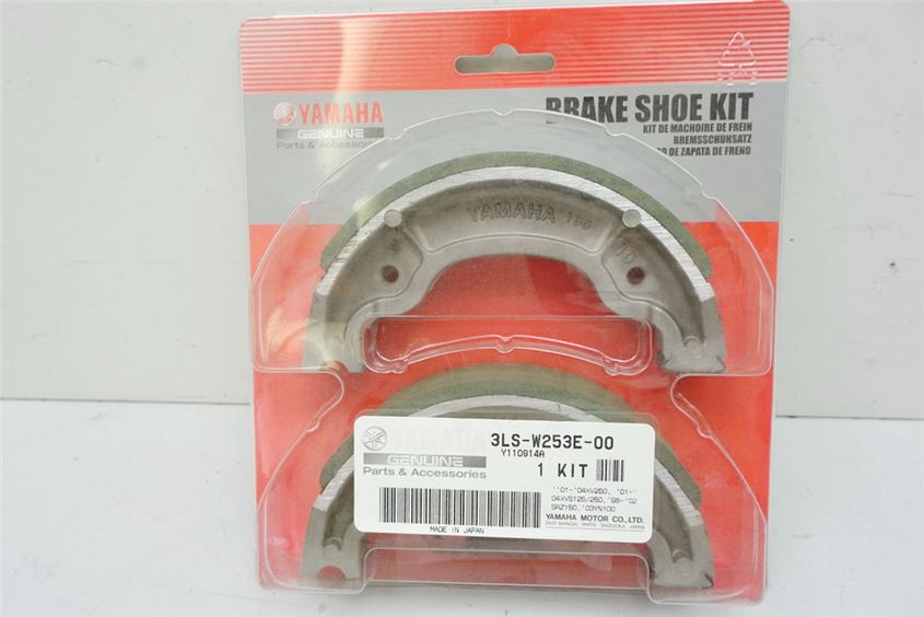 ZAPATAS DE FRENO PASTILLAS DE FRENO YAMAHA XVS 125 XV 250 - 3LS-W253E-00