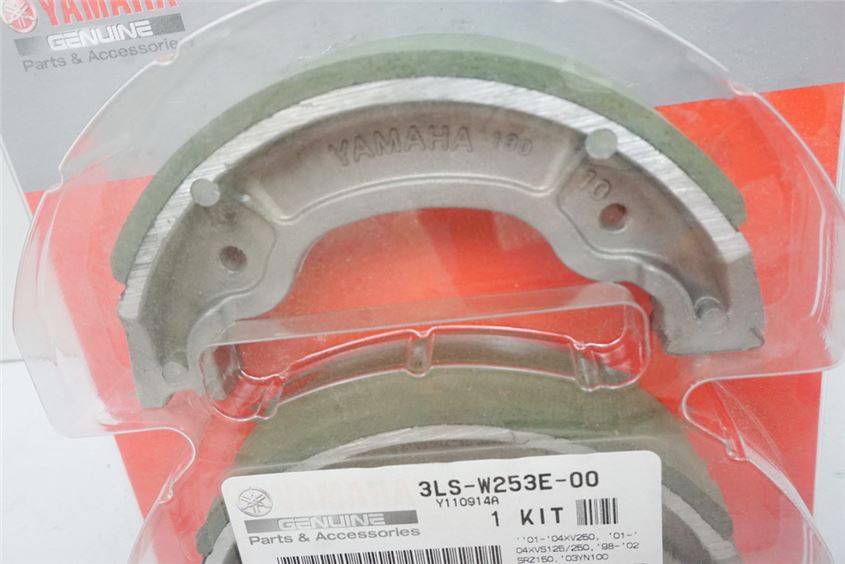 ZAPATAS DE FRENO PASTILLAS DE FRENO YAMAHA XVS 125 XV 250 - 3LS-W253E-00