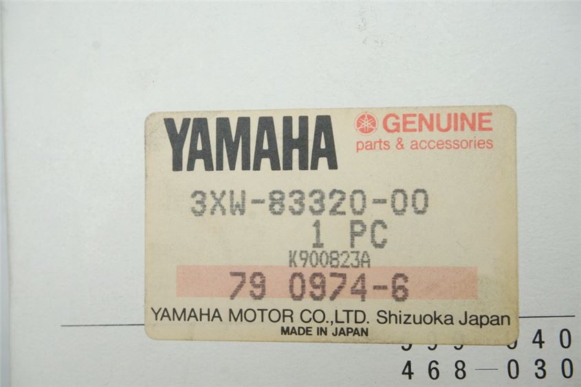 YAMAHA FJ 1200 - INTERMITENTE DELANTERO DERECHO - 3XW-83320-00 - NUEVO
