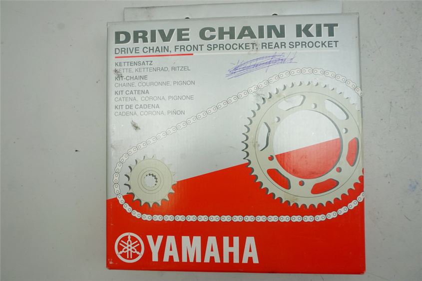YAMAHA SR 125 10F KETTENSATZ RITZEL KETTE KETTENRAD - 5H0-W001A-00