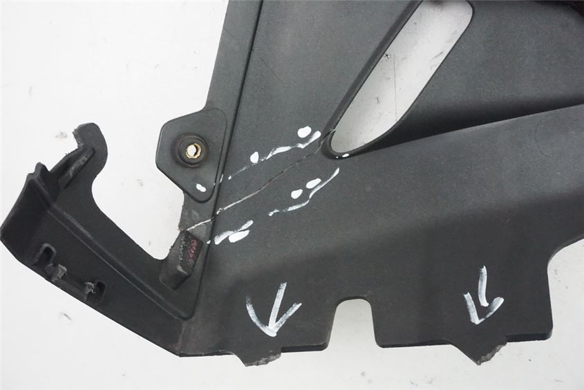 HONDA CBR 1000 RR ABS SC77 CARENADO INFERIOR DERECHO CUBIERTA SPOILER INFERIOR