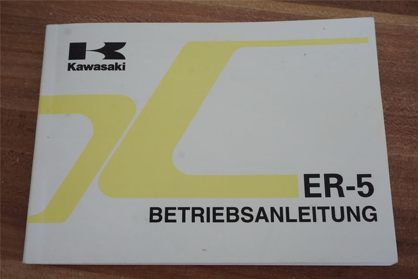 KAWASAKI ER 5 TWISTER ER500A MANUAL DE INSTRUCCIONES