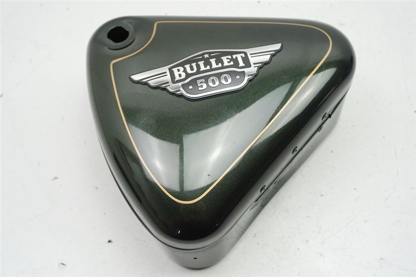 ROYAL ENFIELD BULLET 500 EFI ABS TAPA LATERAL IZQUIERDA COMPARTIMENTO DE ALMACENAMIENTO CAJA DE ALMACENAMIENTO TAPA