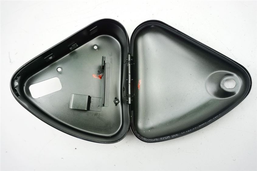 ROYAL ENFIE BULLET 500 EFI ABS SEITENDECKEL LINKS STAUFACH STAUBOX COVER