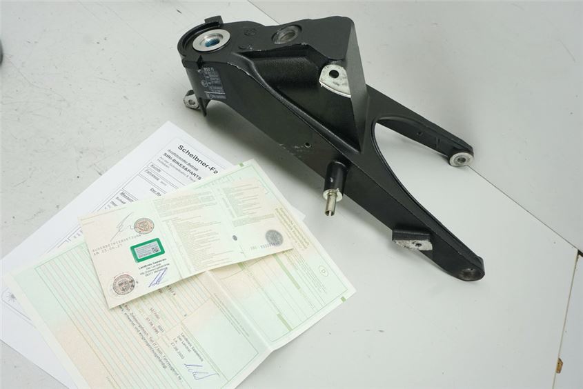 BMW R 850 R 259 FRAME & TITLE FRAME MEASUREMENT REPORT