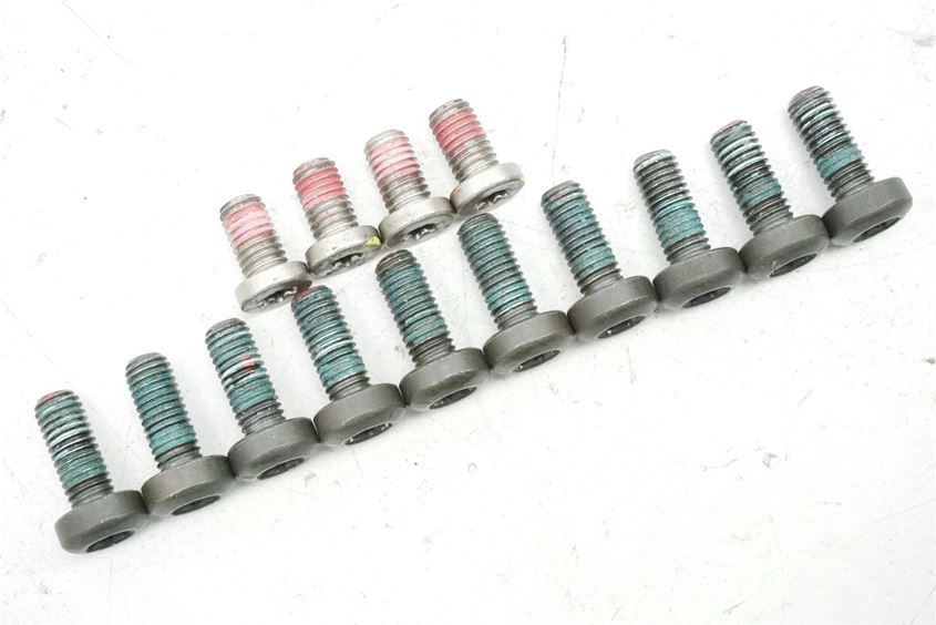 DUCATI MONSTER 1100 EVO ABS M5 BOLTS FRONT & REAR BRAKE DISCS