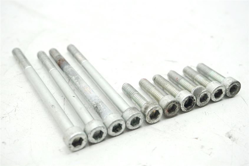 DUCATI MONSTER 1100 EVO ABS M5 SCHRAUBEN KUPPLUNGSDECKEL SCREWS MOTORDECKEL