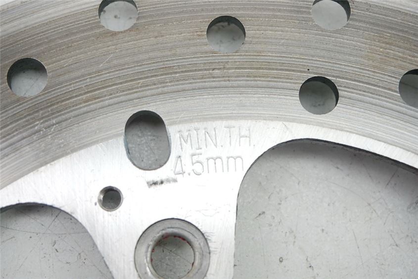 DUCATI MONSTER 1100 EVO ABS M5 BREMSSCHEIBE HINTEN BREMBO BRAKE DISC 4,866 MM