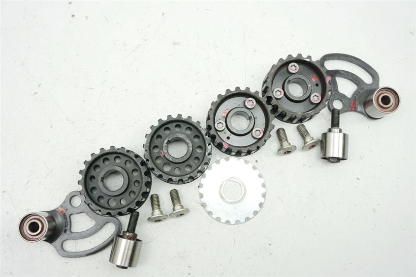 DUCATI MONSTER 1100 EVO ABS M5 Spannrolle Spanner Set für Zahnriemen Motor
