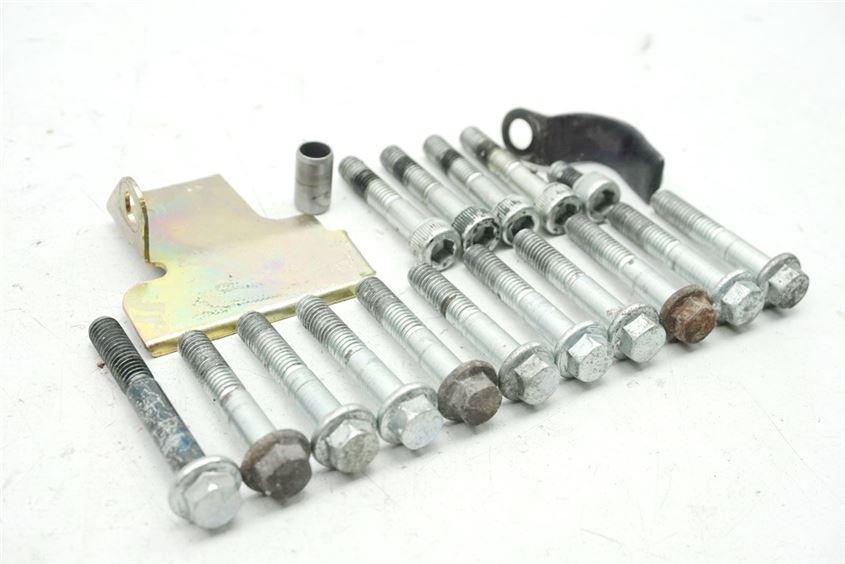 HONDA XL 600 PD06 TRANSALP TORNILLOS TAPA ALTERNADOR CUBIERTA MOTOR ESTATOR