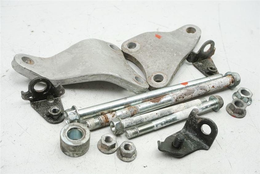 HONDA XL 600 PD06 TRANSALP SOPORTE MOTOR PLACA DE SUJECIÓN TORNILLOS SOPORTE MOTOR