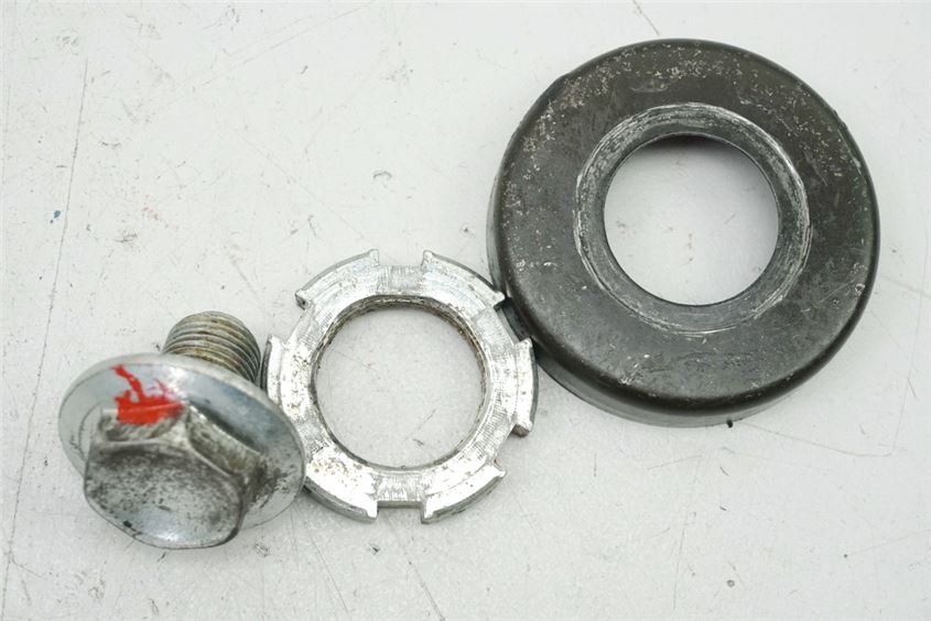 YAMAHA XV 535 VIRAGO SCHRAUBE LENKKOPF MUTTER SICHERUNG GABELBRÜCKE