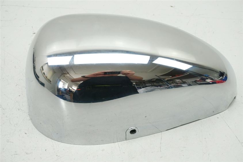 YAMAHA XV 535 VIRAGO ABDECKUNG LINKS CHROM COVER DECKEL BLENDE EI