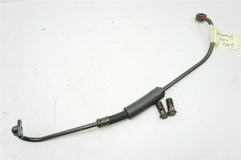 SUZUKI GSX 600 F AJ TUBO DE ACEITE IZQUIERDO MANGUERA DE ACEITE CÁRTER TUBO DE ACEITE TORNILLO HUECO
