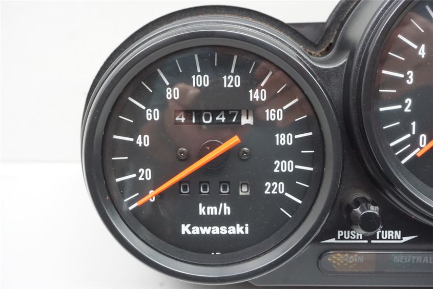 KAWASAKI GPZ 500 S EX500D SPEEDOMETER INSTRUMENT CLUSTER 41047 KM