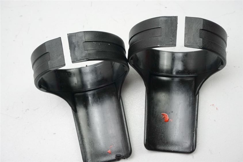 SUZUKI GSX 600 F AJ STAUBSCHUTZKAPPEN GABEL ABDECKUNG TAUCHROHR COVER
